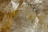 Rutilated Smoky Quartz Crystal Cluster - Brazil #172989-3